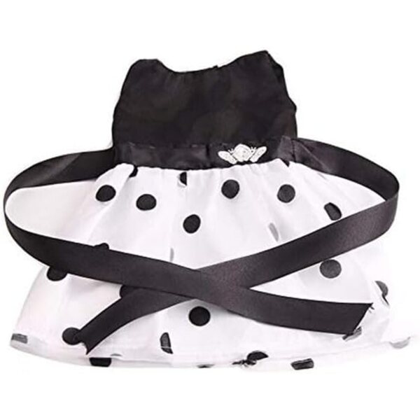 Abito a Pois per Bambola da 46 cm - Costume Casual Uteruik per Bambole 18 Pollici