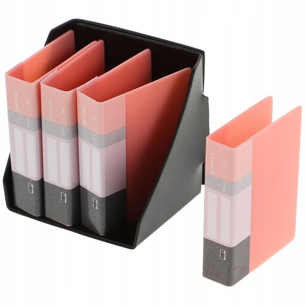 Miniatura Segregatore Rosa per Casa delle Bambole in Plastica 1:12