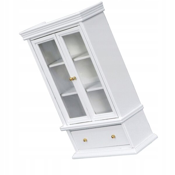 Mini Comò in Legno Bianco per Casette delle Bambole - Decorazione Realistica