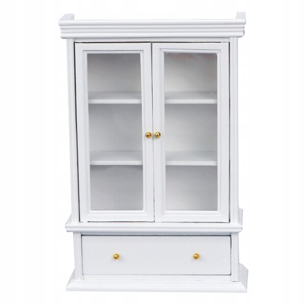 Mini Comò in Legno Bianco per Casette delle Bambole - Decorazione Realistica