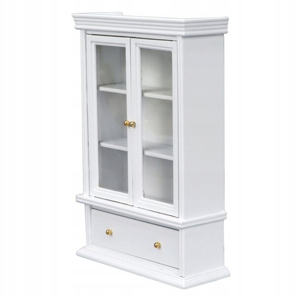 Mini Comò in Legno Bianco per Casette delle Bambole - Decorazione Realistica