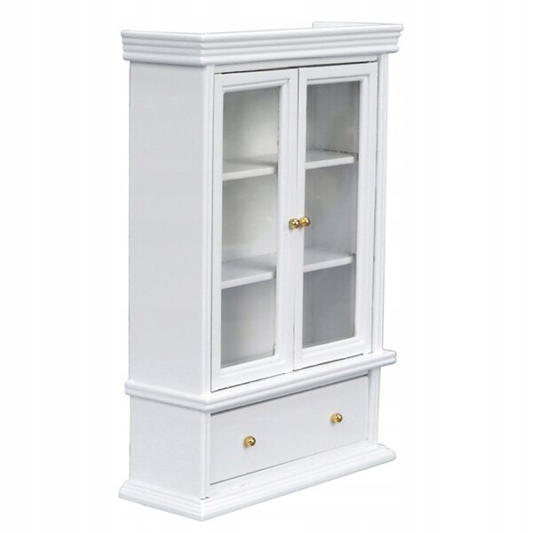 Mini Comò in Legno Bianco per Casette delle Bambole - Decorazione Realistica