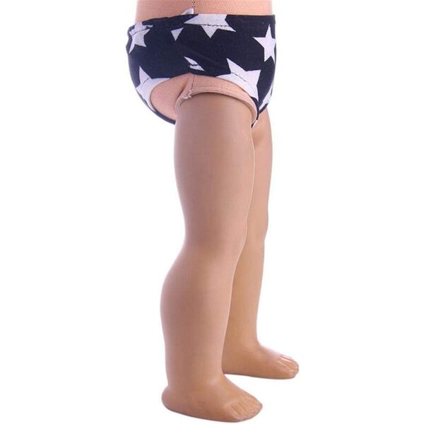 Höschen für Puppe 46 cm mit Cartoon-Freizeitunterwäsche Uteruik #B