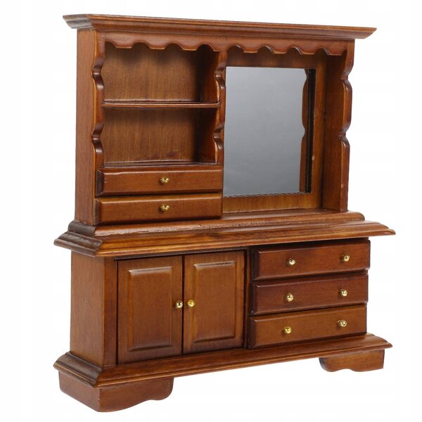 Mini Comò in Legno per Casa delle Bambole - Arredo Decorativo Miniatura