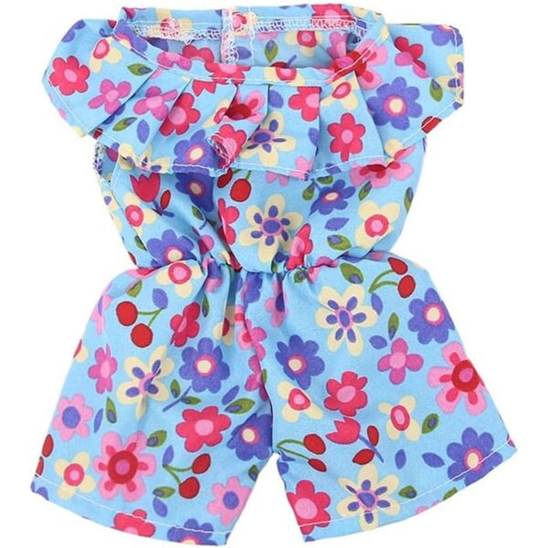 Blumen-Body für 18-Zoll-amerikanische Puppen – lässiger Mode-Puppen-Body