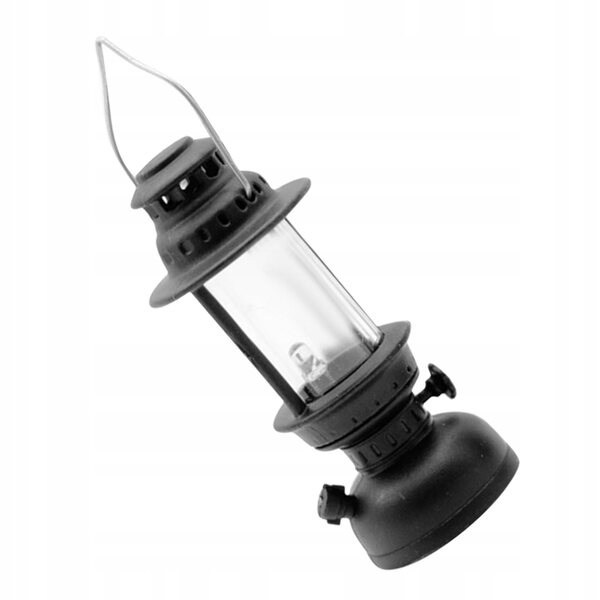 Mini Lampada a Olio Nera in Stile Retrò Decorativa per Feste e Ambienti Rustici