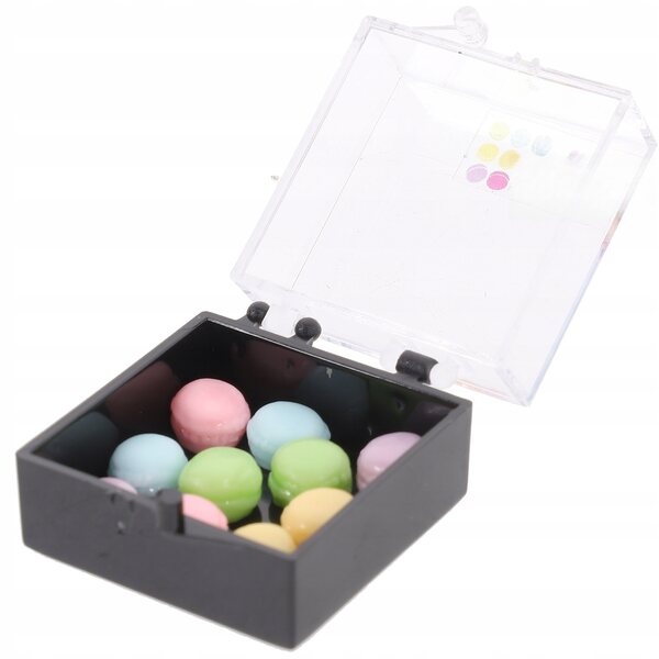 Mini-Macaron-Kunststoffmodelle, realistische Dekoration für Puppenhäuser