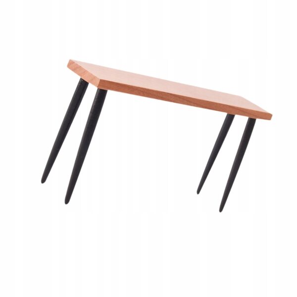 Tavolo in legno per casa delle bambole in scala 1:12, accessorio miniatura artigianale