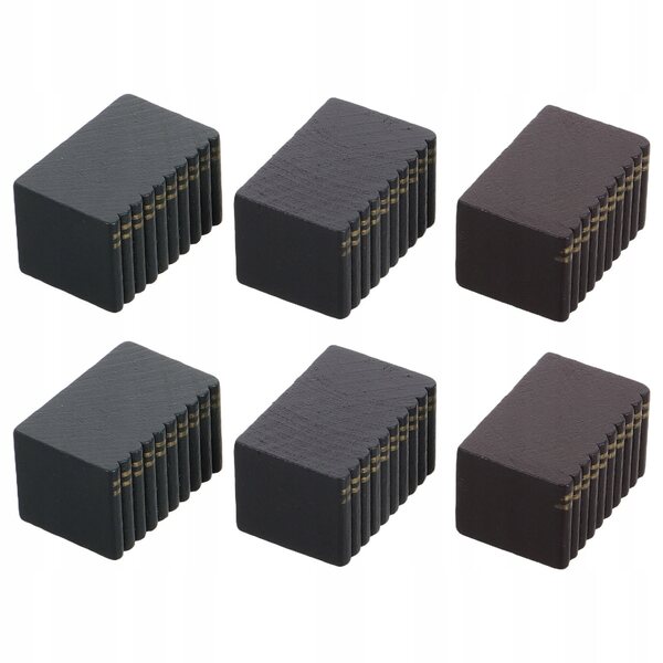 Set 6 Miniature Libri in Legno Multicolore per Casa delle Bambole, Realistici