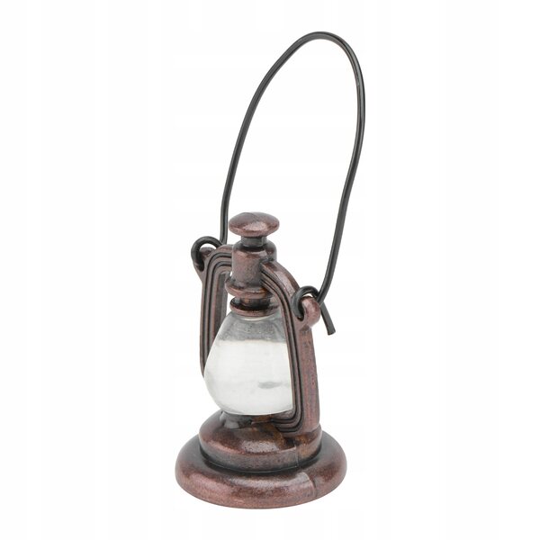 1PC JASNY BRĄZ MINI LAMPA NAFTOWA DEKORACJA DOMU