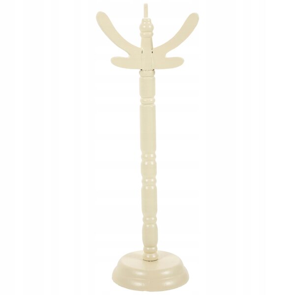 Mini albero appendiabiti in legno per abiti e cappelli delle bambole