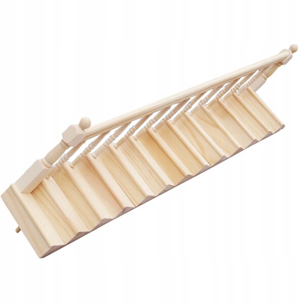 Mini Scala in Legno per Bambini - Giocattolo Educativo e Decorativo