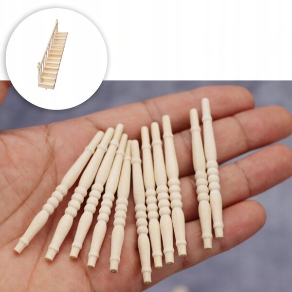 Mini Scala in Legno per Bambini - Giocattolo Educativo e Decorativo