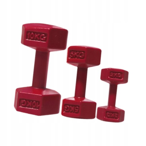 Set 3 Miniature Hantle Rosse per Casa delle Bambole e Micro Paesaggi