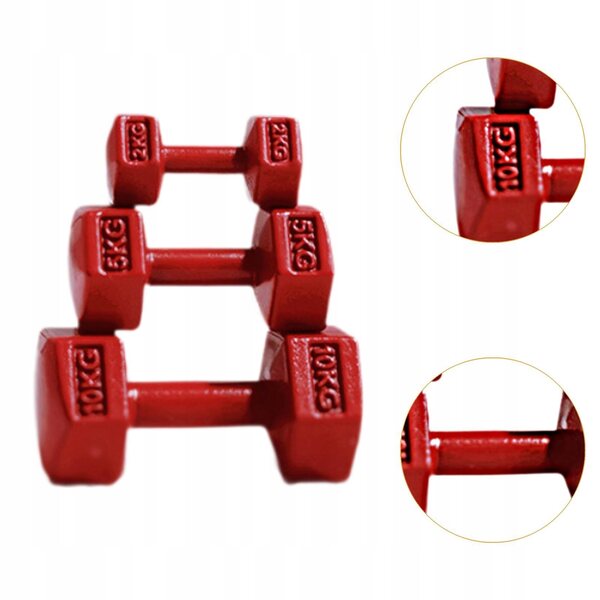 Set 3 Miniature Hantle Rosse per Casa delle Bambole e Micro Paesaggi