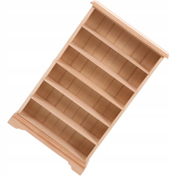 Miniatuur houten plank voor decoratieve en resistente poppen 16x10 cm