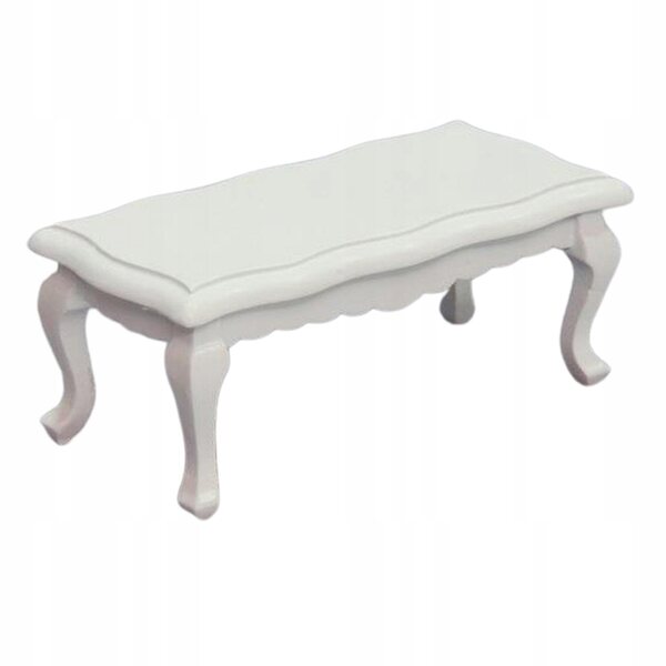 1/12 Domek dla lalek Stolik herbaciany Miniaturowy stolik kawowy Model Zabawki Styl biurowy 1