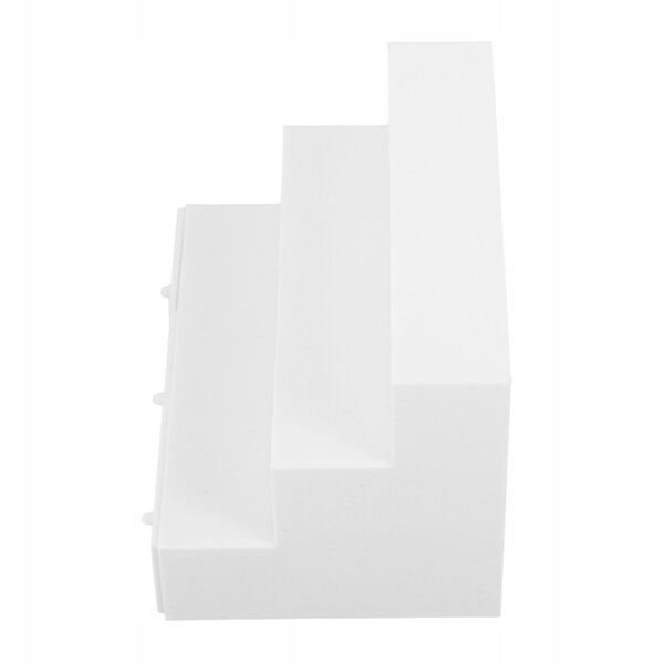 Miniatura armadio bianco con scale per casa delle bambole in PLA, realistico e decorativo