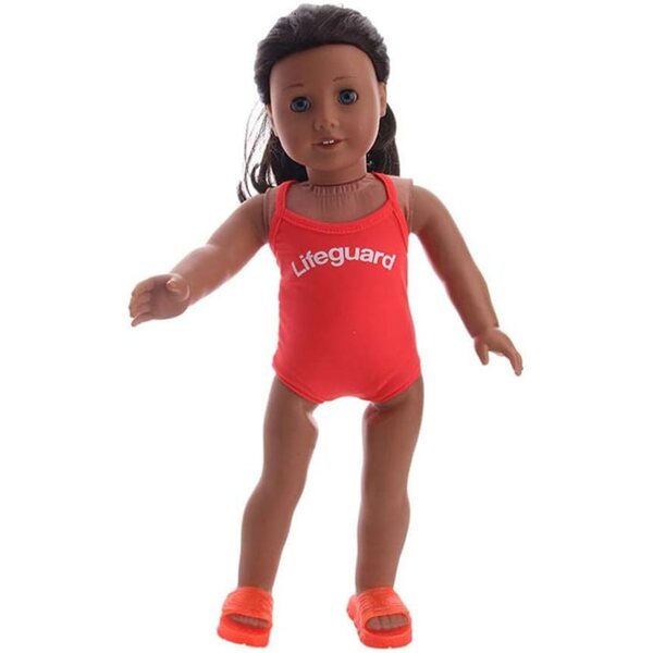 Costume da Bagno Casual per Bambola Americana 46 cm - Abbigliamento Uteruik