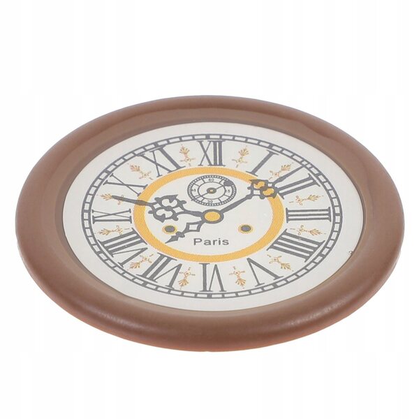 Mini Orologio da Parete in Resina per Casa delle Bambole - Decorazione Miniatura