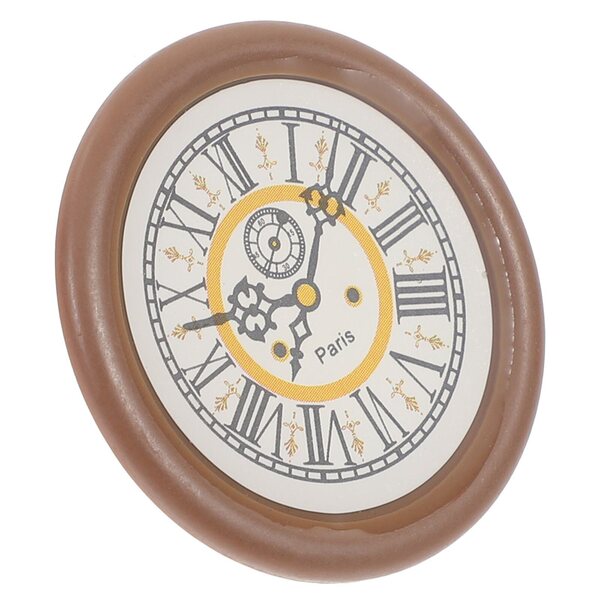 Mini Orologio da Parete in Resina per Casa delle Bambole - Decorazione Miniatura