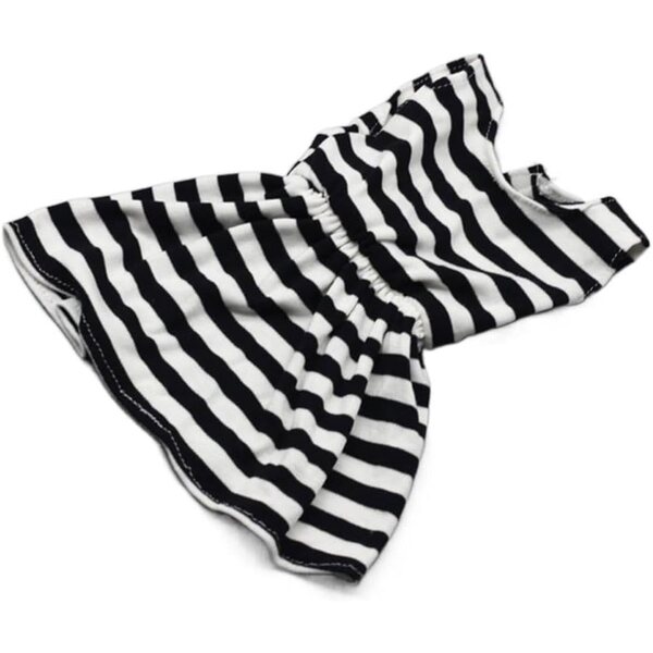 Ärmelloses gestreiftes Kleid für amerikanische Puppe 46 cm – Uteruik-Kostüm