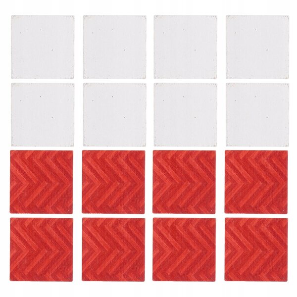 Set 27 Miniature Pavimenti in Legno Vintage per Case delle Bambole - Realistici e Resistenti