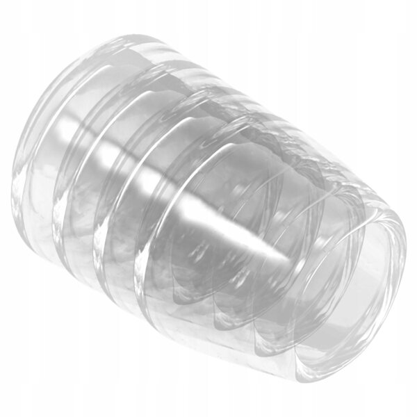 Mini transparente dekorative Glasvasen für Puppenhäuser 4 Stück