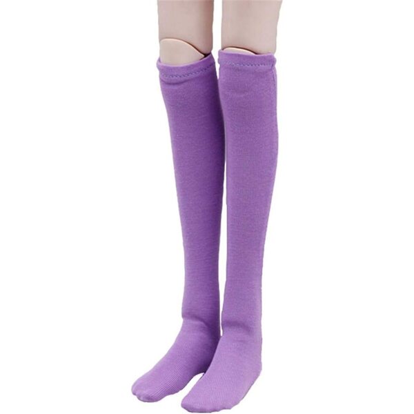 Calze Viola per Bambole BJD 1/3 - Accessori Moda per Bambole da 60 cm