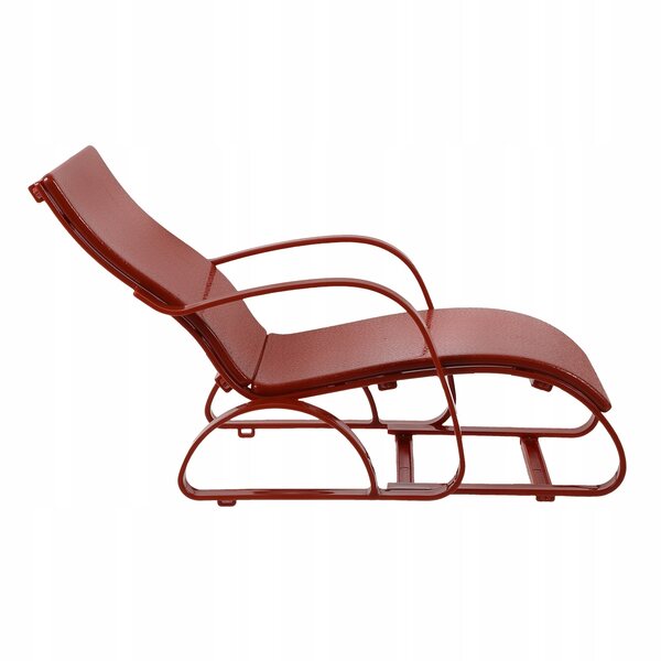 Sedia da spiaggia per bambole, miniatura, 17x11x8 cm, plastica beige