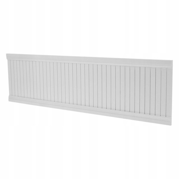 Holzpaneel für Wände Puppenhaus 1/8 Dekorativ Weiß