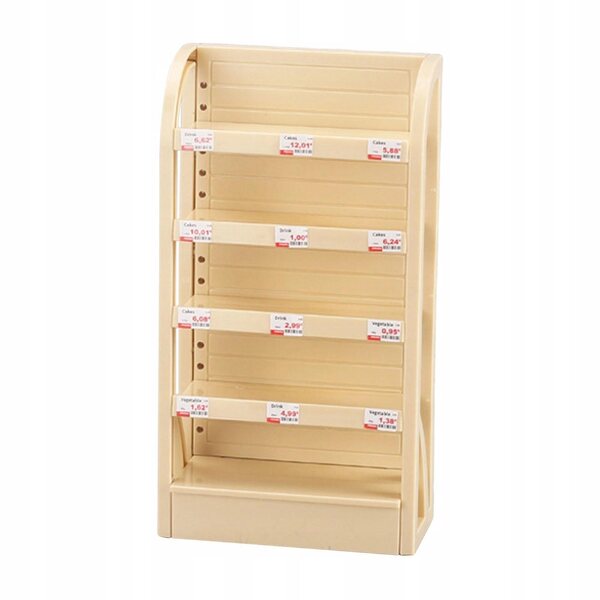 Miniatura 1:12 Pannello Espositivo Beige per Casa delle Bambole - 5 Ripiani