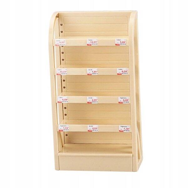 Miniatura 1:12 Pannello Espositivo Beige per Casa delle Bambole - 5 Ripiani