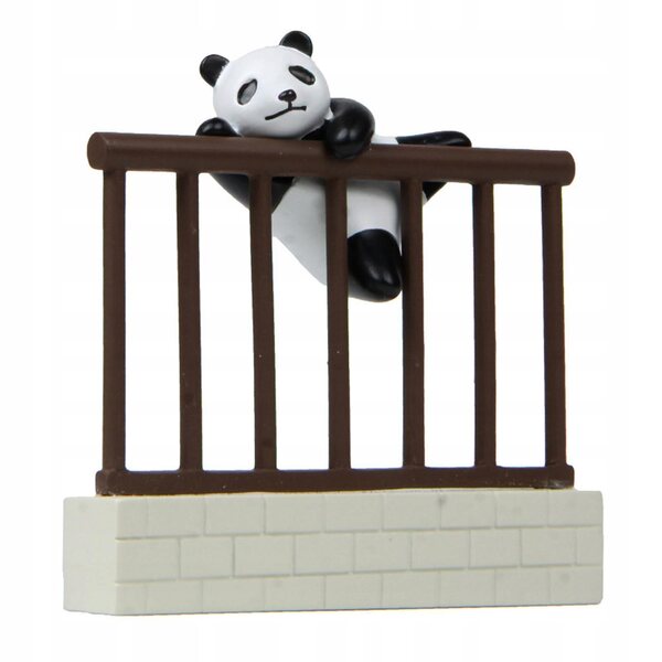 Decorazione multifunzionale in resina Panda per casa delle bambole 7,2x7 cm
