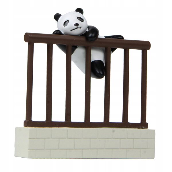 Decorazione multifunzionale in resina Panda per casa delle bambole 7,2x7 cm