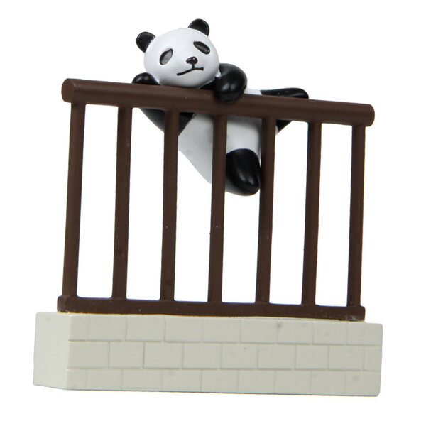 Decorazione multifunzionale in resina Panda per casa delle bambole 7,2x7 cm
