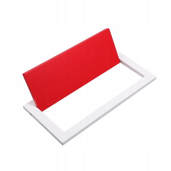 Miniature porte di legno rosse per casetta delle bambole, realistiche e durevoli
