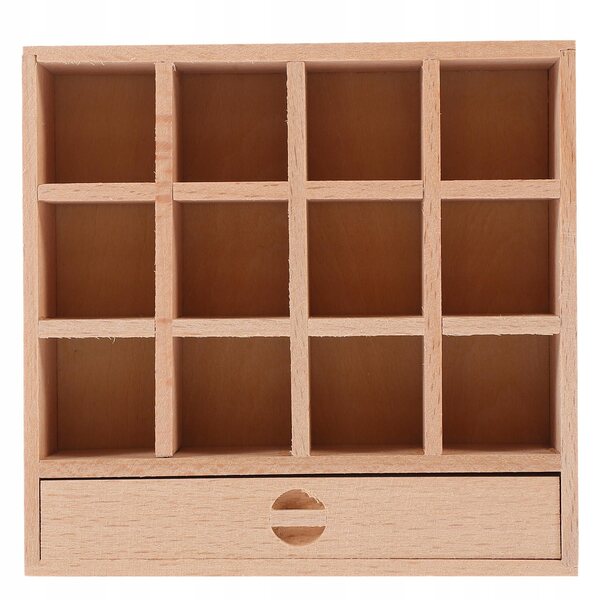 Mini Mobiletti con Cassetti in Legno per Arredare Case di Bambole e Scenografie