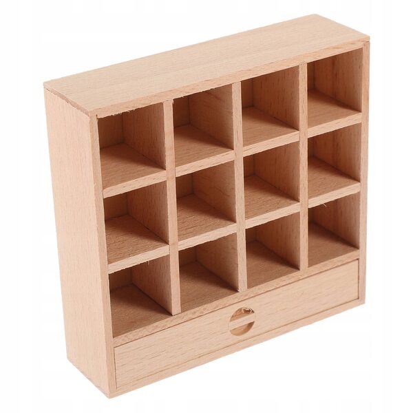 Mini Mobiletti con Cassetti in Legno per Arredare Case di Bambole e Scenografie