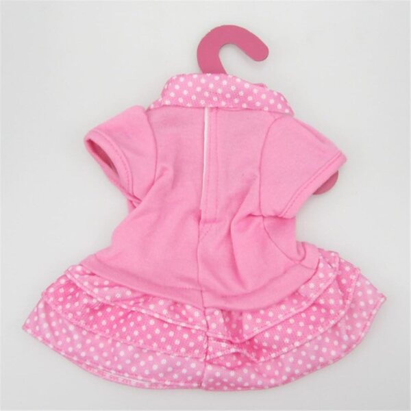 Abito Rosa Casual per Bambola Americana 18 pollici con Accessori Inclusi
