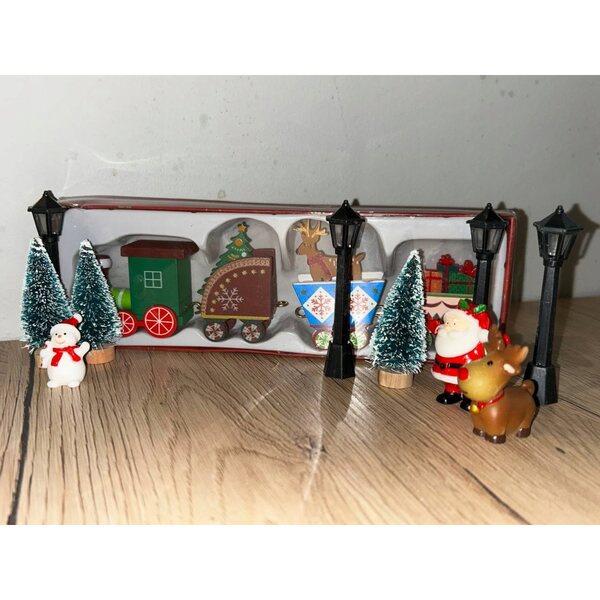 Decorazioni Natalizie per Casa delle Bambole 14 Pezzi Multicolore in Plastica