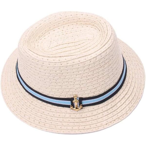 Cappello Vintage Rotondo per Bambole 46 cm - Accessorio Costume Elegante