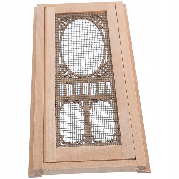 Miniature porte in legno per casa delle bambole, resistenti e realistici