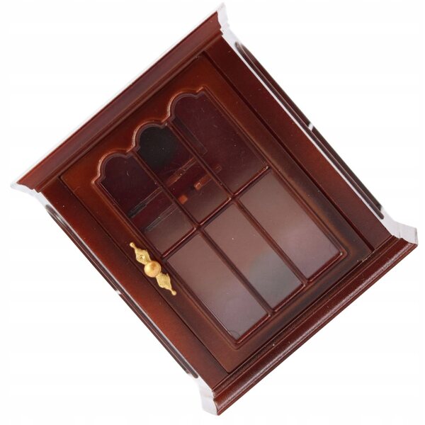Miniatura Mobiletto Parete Vintage per Casa delle Bambole in Plastica e Metallo