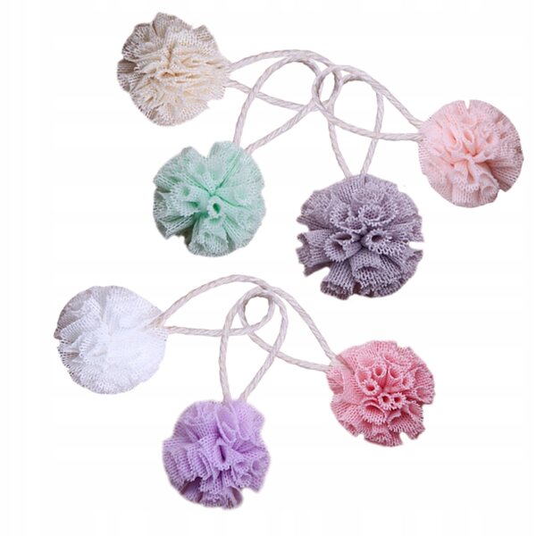 Lot de 7 mini boules de bain en polyester pour décorations et maisons de poupées
