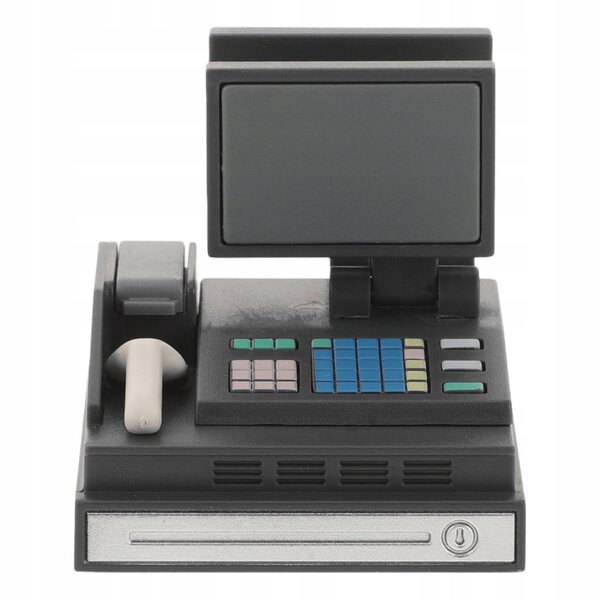 Mini Cassa Fiscale Giocattolo per Bambini da Gioco Casa delle Bambole