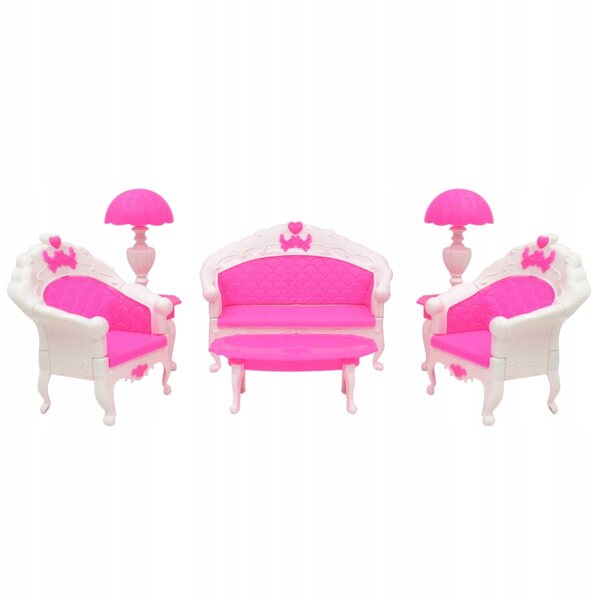 Miniatura in Legno Casa delle Bambole Camera da Letto Set Mobili per Bambini