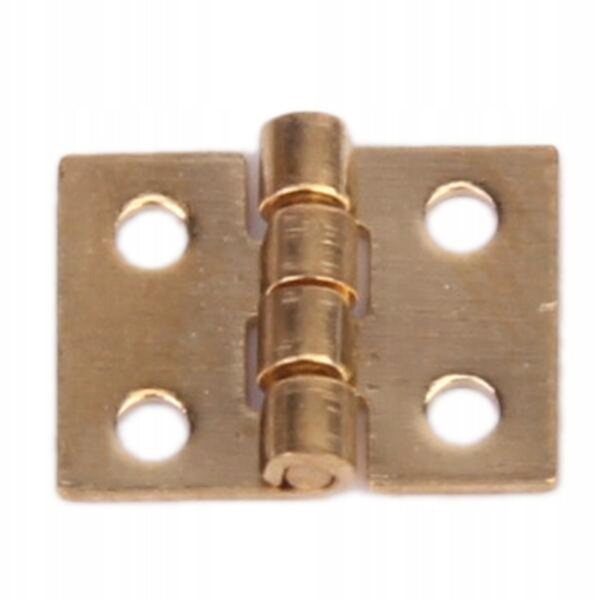 Set da 12 mini cerniere in metallo per mobili 1:12 per case delle bambole