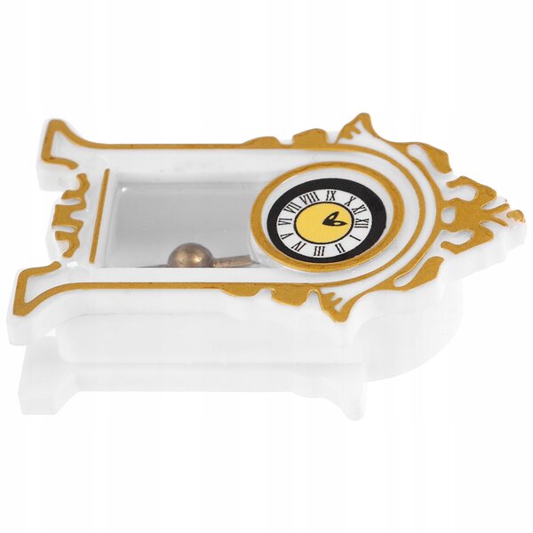 Mini Orologio a Pendolo in Resina per Decorazioni Miniature Eleganti e Vintage