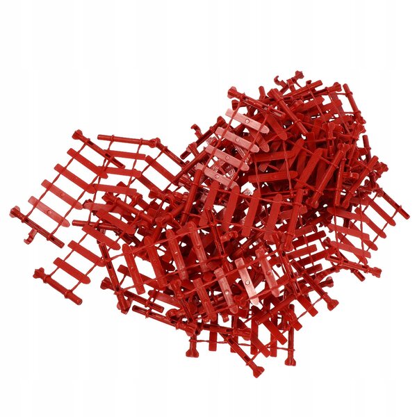 Set 50 pezzi recinzioni decorative in plastica per mini fattoria e giardino